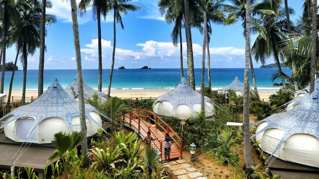 Nacpan Beach Glamping Managed By H Hospitality Group El Nido Exterior photo