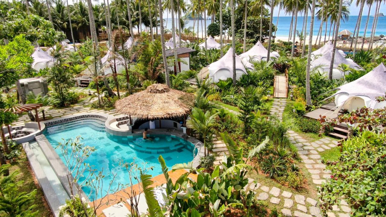 Nacpan Beach Glamping Managed By H Hospitality Group El Nido Exterior photo